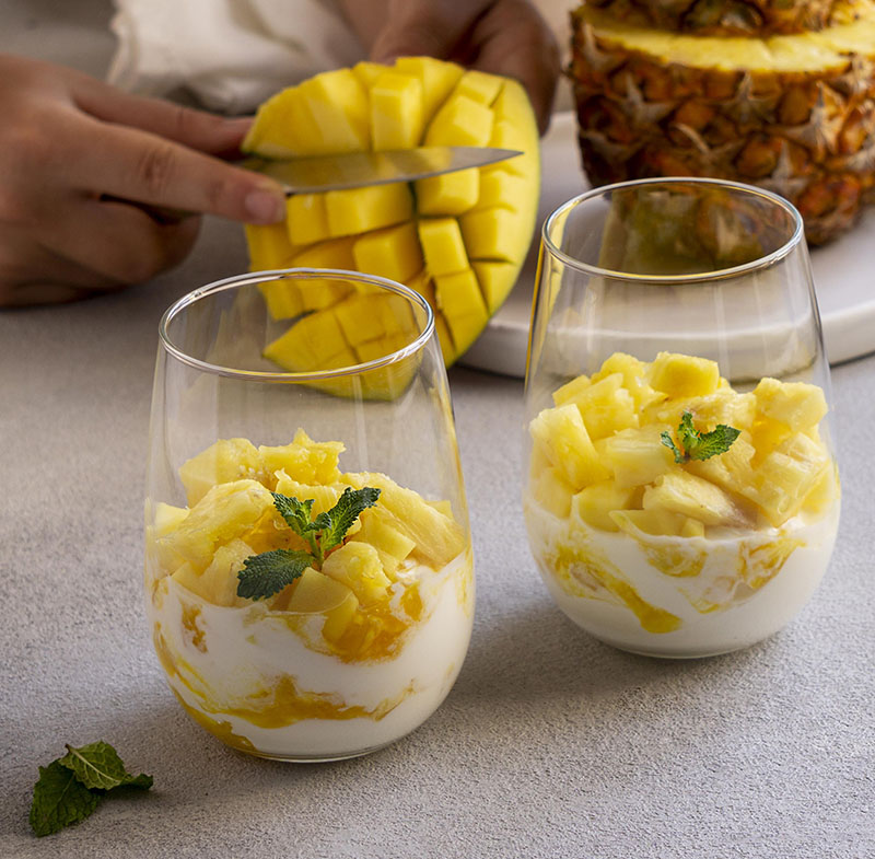 Ananas-Mango-Fıstık Tohumu Suyu